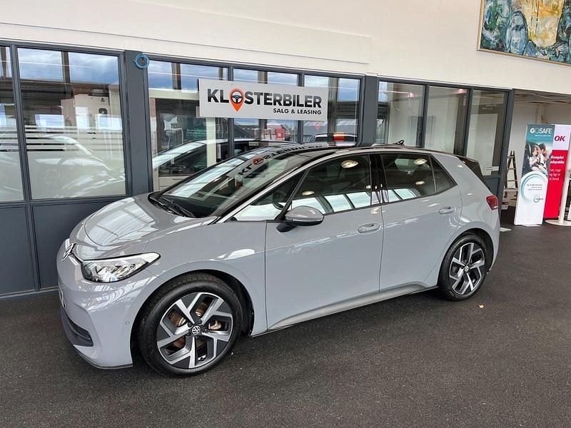 Grå Brugt 2023 VW ID.3 Pro Hatchback | 239.700 kr. (Fair pris) - Billede 1/4
