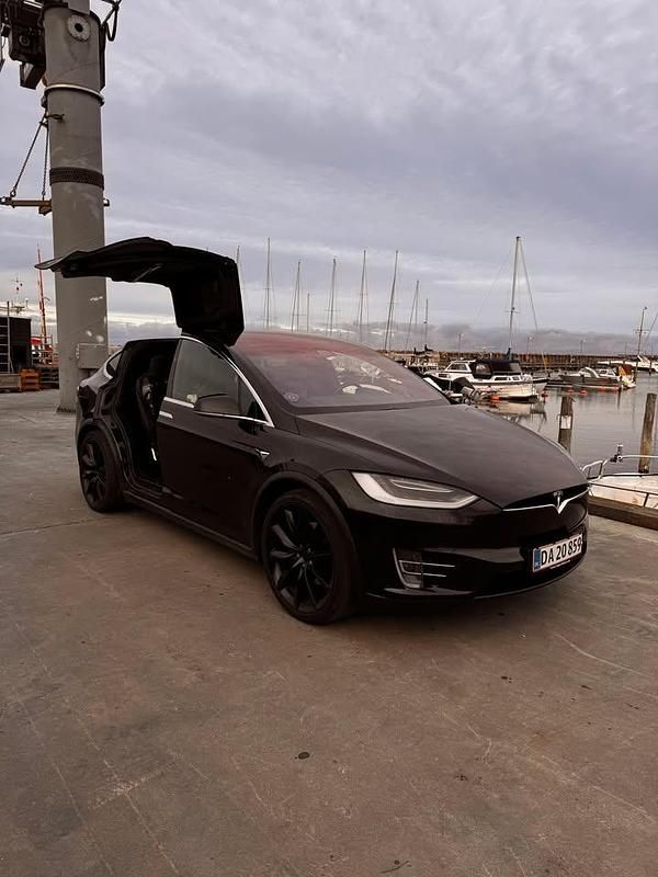 Brugt Tesla Model X 386 kW (525 HK) 2017 Sort SUV