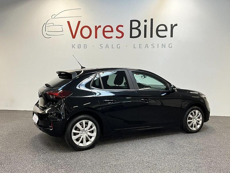 Brugt Opel Corsa Edition+ 75 HK (55 kW) 2020 Sort Hatchback