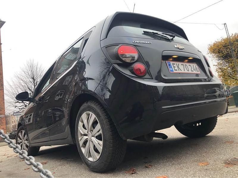 Brugt Chevrolet Aveo LTZ 86 HK (63 kW) 2014 Sort Hatchback