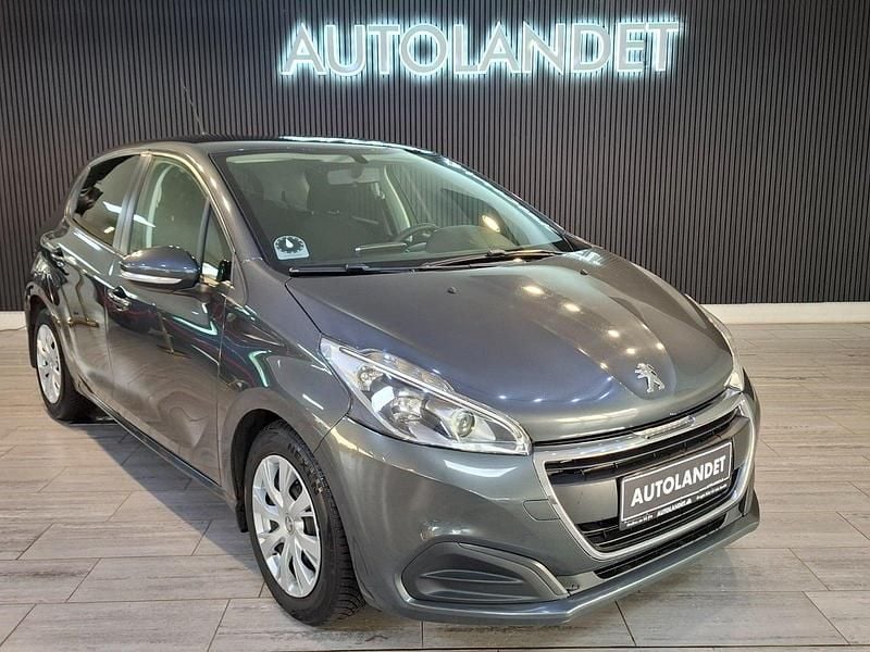 Gråmetal Brugt 2015 Peugeot 208 Active Hatchback | 34.800 kr. (Super pris) - Billede 1/4
