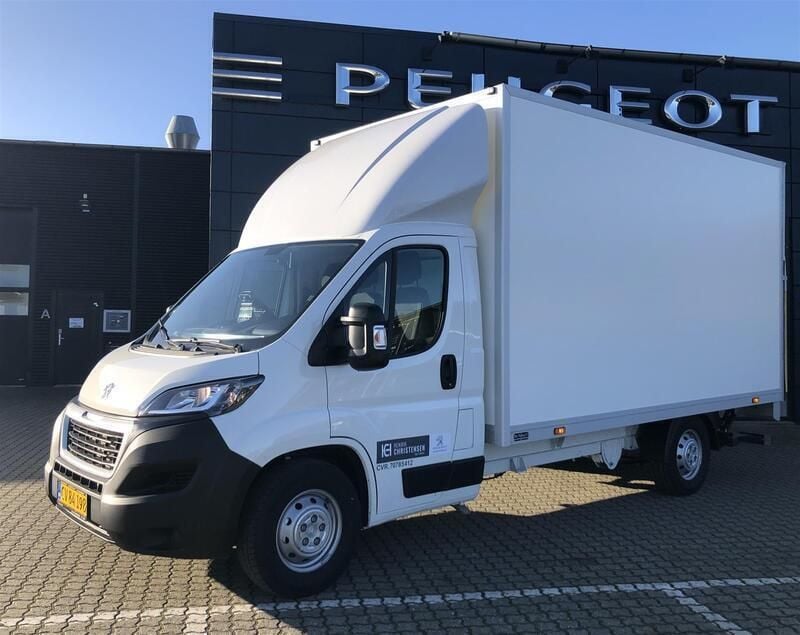 Hvid icy Brugt 2021 Peugeot Boxer Van | 314.900 kr. - Billede 1/4