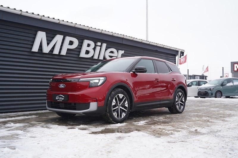 Rød Brugt 2025 Ford Explorer Extended Range SUV | 273.500 kr. (God pris) - Billede 1/4