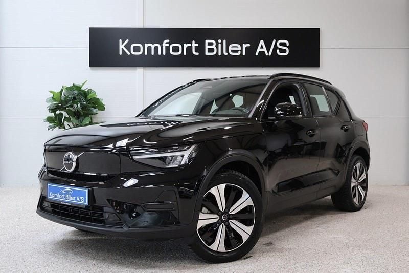 Sort Brugt 2022 Volvo XC40 Core SUV | 228.900 kr. (God pris) - Billede 1/4