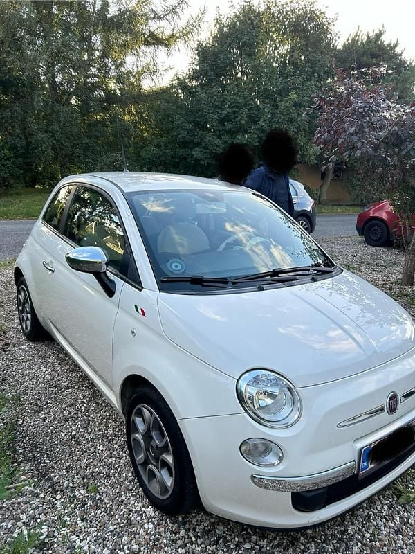 Hvid Brugt 2014 Fiat 500 Pop Hatchback | 37.500 kr. (Fair pris) - Billede 1/5