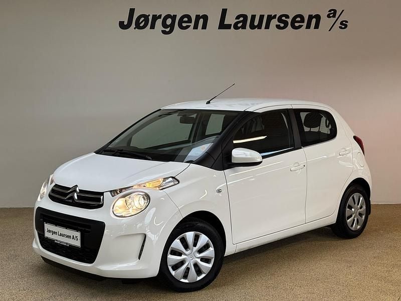 Hvid Brugt 2021 Citroën C1 Shine Hatchback | 74.800 kr. (Fair pris) - Billede 1/4