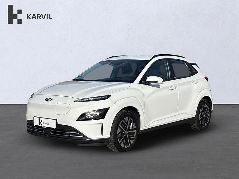 Hvid Brugt 2021 Hyundai Kona Trend SUV | 129.900 kr. (Fair pris) - Billede 1/4