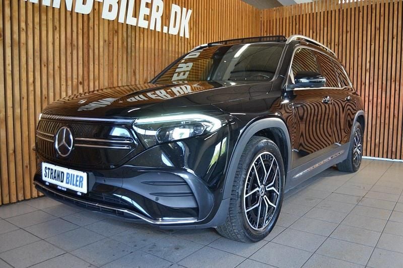 Sortmetal Brugt 2022 Mercedes EQB350 AMG line SUV | 319.000 kr. (Lidt for dyr) - Billede 1/4