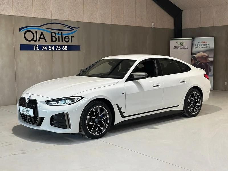Hvidmetal Brugt 2022 BMW i4 Sedan | 459.900 kr. (Dyr) - Billede 1/4