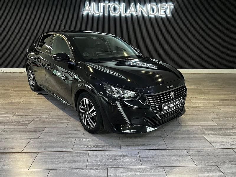 Sortmetal Brugt 2020 Peugeot 208 Allure Sky Hatchback | 109.800 kr. (Fair pris) - Billede 1/4