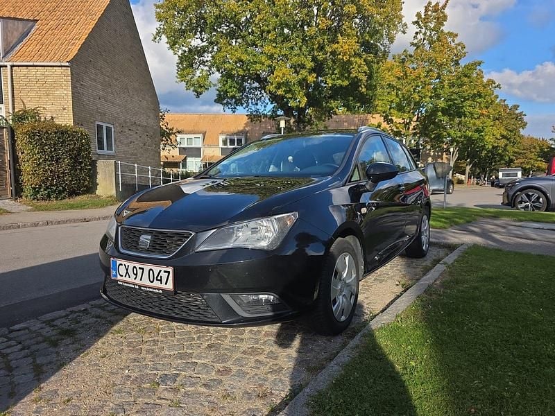 Sortmetal Brugt 2015 Seat Ibiza ST Style Stationcar | 64.900 kr. - Billede 1/4