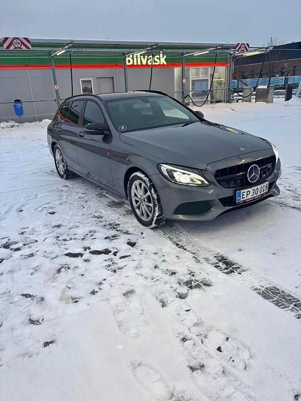 Brugt Mercedes C220 170 HK (125 kW) 2018 Grå Stationcar