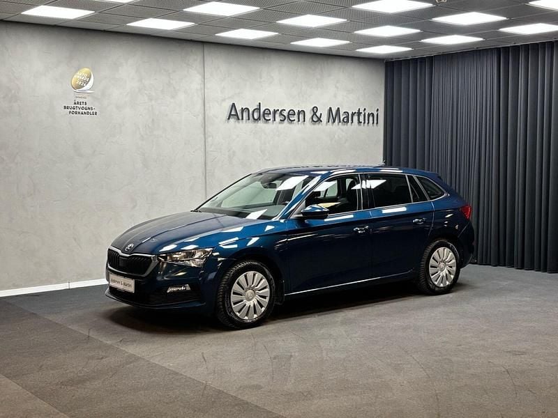 Blå Brugt 2020 Skoda Scala Ambition Hatchback | 149.800 kr. (Fair pris) - Billede 1/4