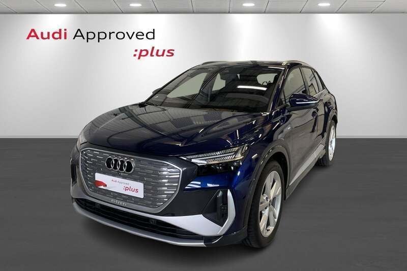 Blåmetal Brugt 2024 Audi Q4 e-tron Advanced SUV | 439.900 kr. (Dyr) - Billede 1/4