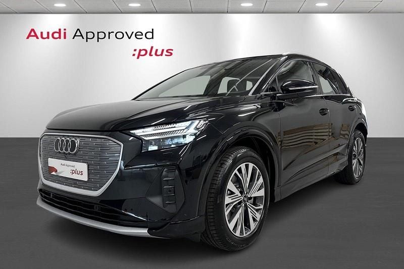 Sortmetal Brugt 2025 Audi Q4 e-tron Comfort SUV | 379.900 kr. (Lidt for dyr) - Billede 1/4