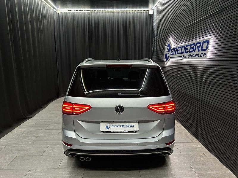 Brugt VW Touran R-line 190 HK (139 kW) 2016 Hvid MPV