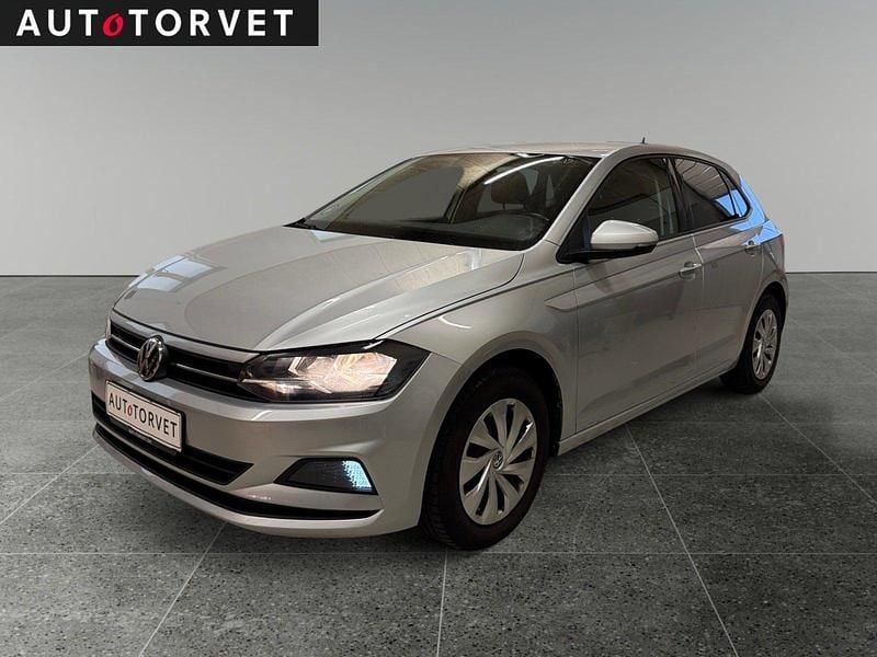 Sølvmetal Brugt 2019 VW Polo Comfortline Hatchback | 134.700 kr. (God pris) - Billede 1/4