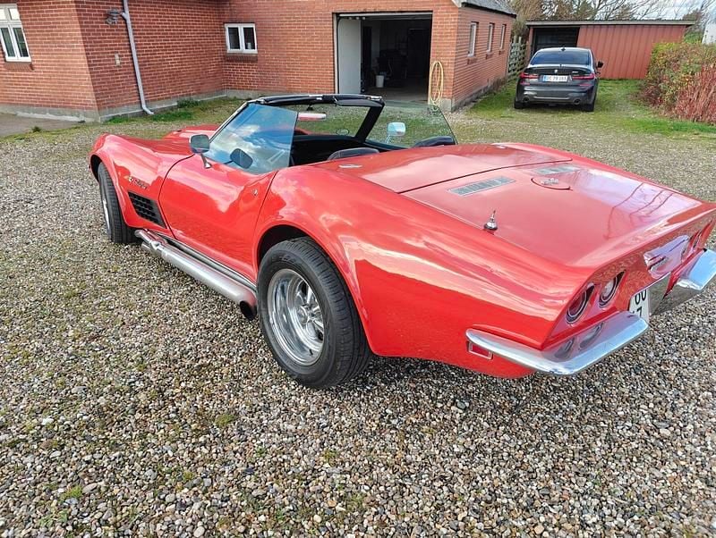 Brugt Chevrolet Corvette C3 1969 Rød Cabriolet