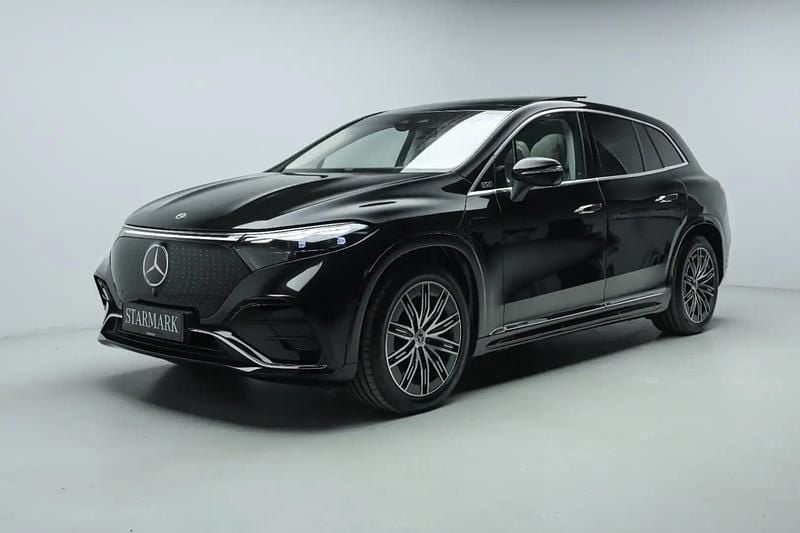 Sortmetal Ny 2025 Mercedes EQS450+ SUV | 1.219.900 kr. - Billede 1/3