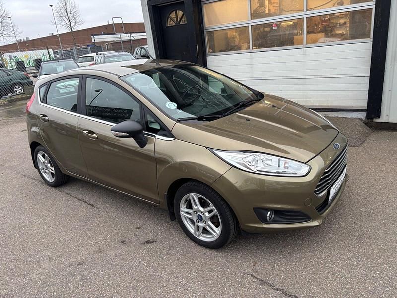Brunmetal Brugt 2013 Ford Fiesta Trend Hatchback | 49.900 kr. (God pris) - Billede 1/4