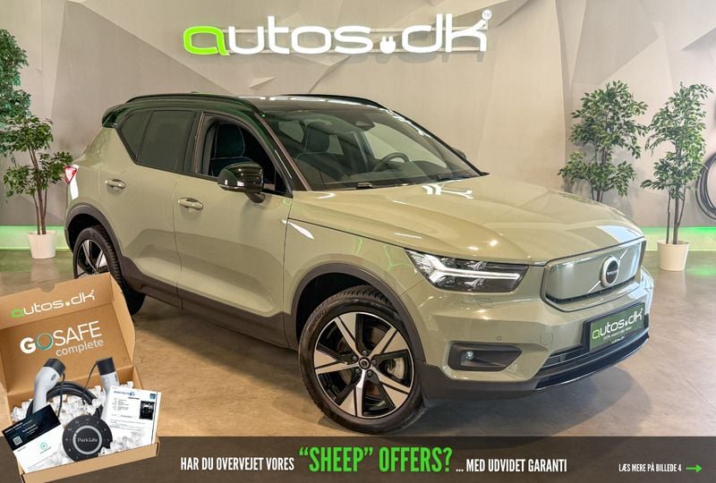 Grøn Brugt 2022 Volvo XC40 Plus SUV | 259.000 kr. (Fair pris) - Billede 1/3