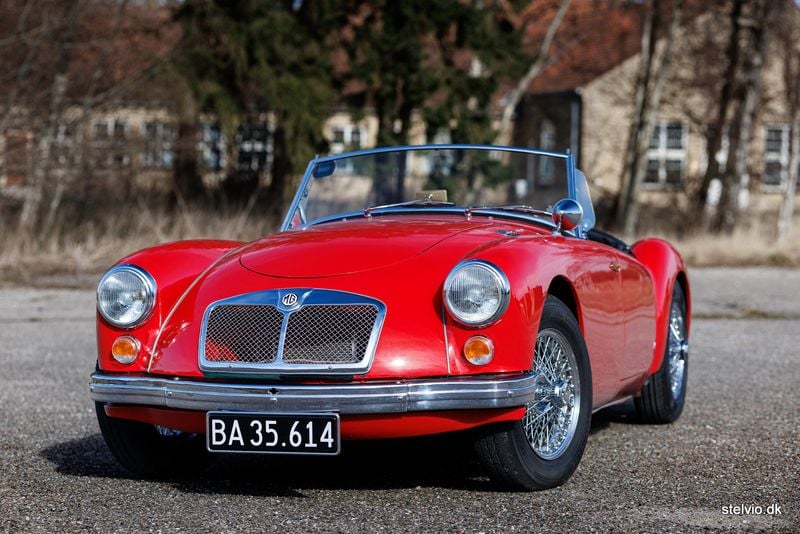 Rød Brugt 1960 MG 1600 Cabriolet | 238.000 kr. - Billede 1/4