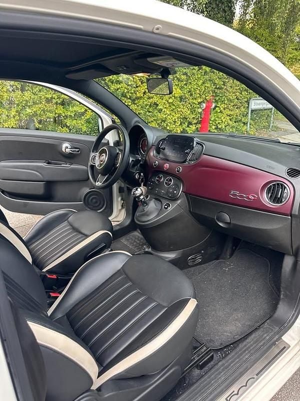 Brugt Fiat 500C Star 69 HK (50 kW) 2020 Hvid Cabriolet