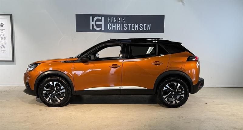 Brugt Peugeot 2008 GT-line 130 HK (95 kW) 2020 Orange fusion SUV