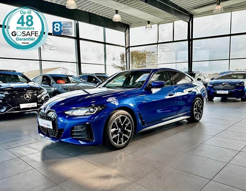 Blåmetal Brugt 2024 BMW i4 M Sport Sedan | 439.700 kr. (Fair pris) - Billede 1/4