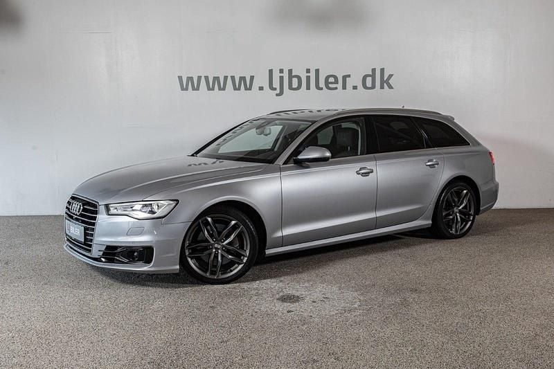 Sølvmetal Brugt 2016 Audi A6 Stationcar | 269.800 kr. - Billede 1/4