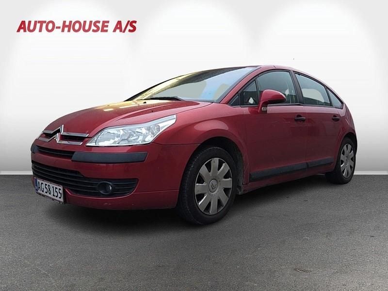 Mørkrød Brugt 2005 Citroën C4 Prestige Hatchback | 9.900 kr. - Billede 1/4