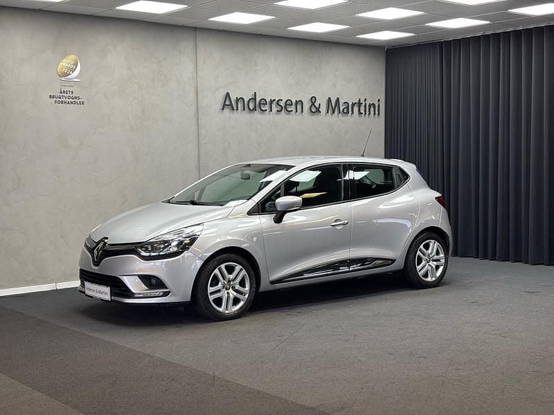 Sølv Brugt 2017 Renault Clio IV Zen Hatchback | 78.900 kr. (Fair pris) - Billede 1/4