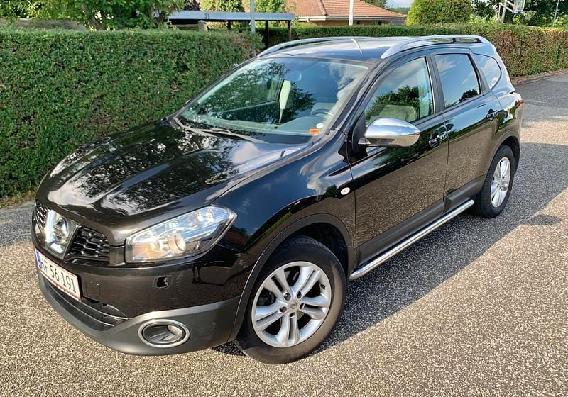 Sort metallic Brugt 2012 Nissan Qashqai +2 Tekna SUV | 75.000 kr. - Billede 1/8