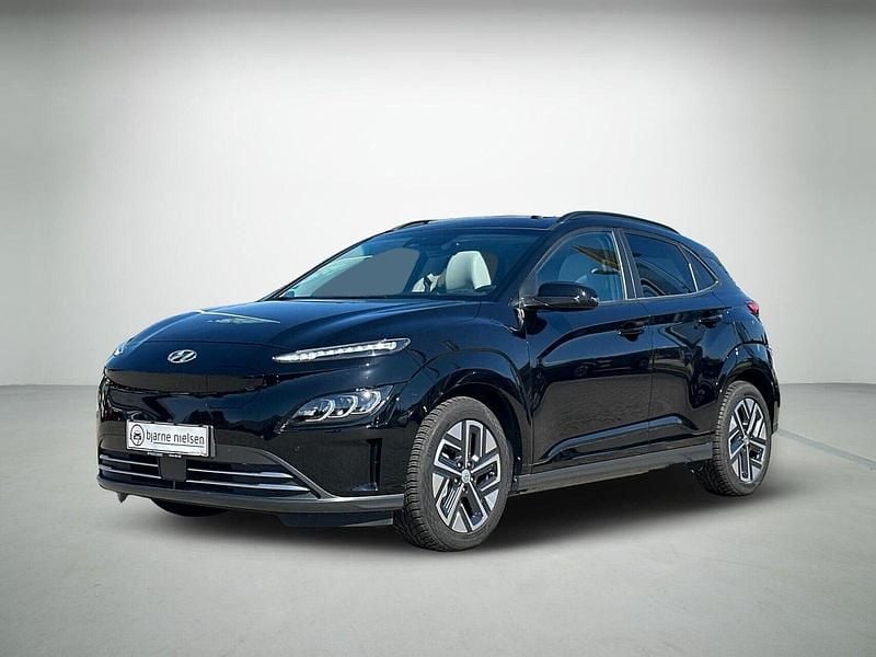 Sort Brugt 2022 Hyundai Kona Premium SUV | 189.900 kr. (God pris) - Billede 1/4