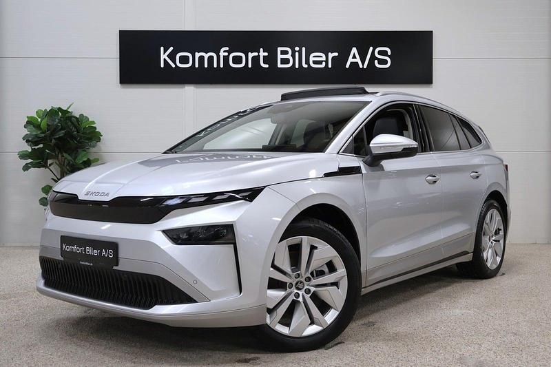 Sølvmetal Brugt 2025 Skoda Enyaq iV SUV | 369.800 kr. (Fair pris) - Billede 1/4