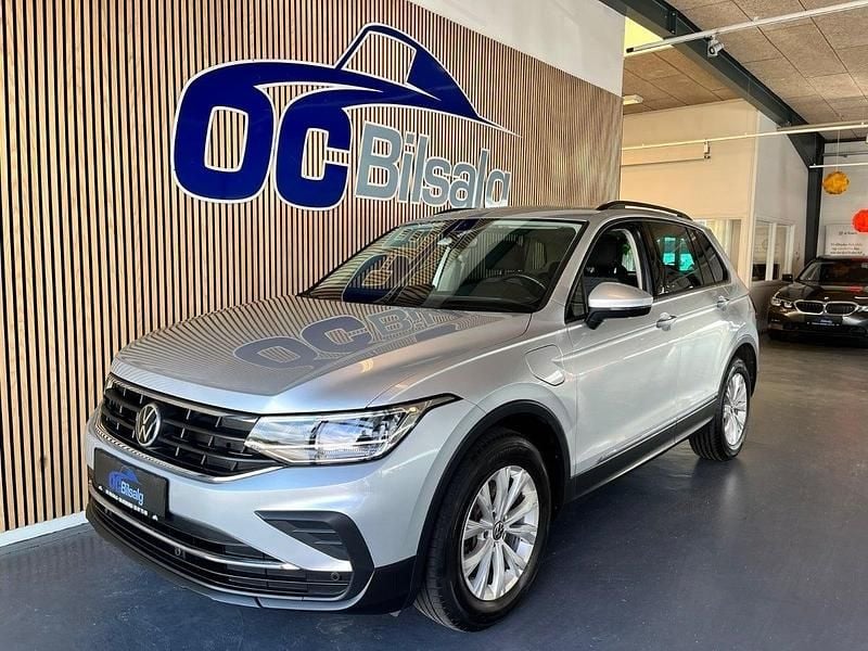 Sølvmetal Brugt 2021 VW Tiguan Elegance SUV | 274.900 kr. (God pris) - Billede 1/4
