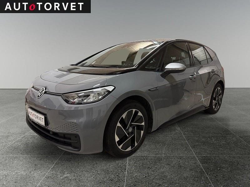 Grå Brugt 2020 VW ID.3 Hatchback | 118.700 kr. (God pris) - Billede 1/4
