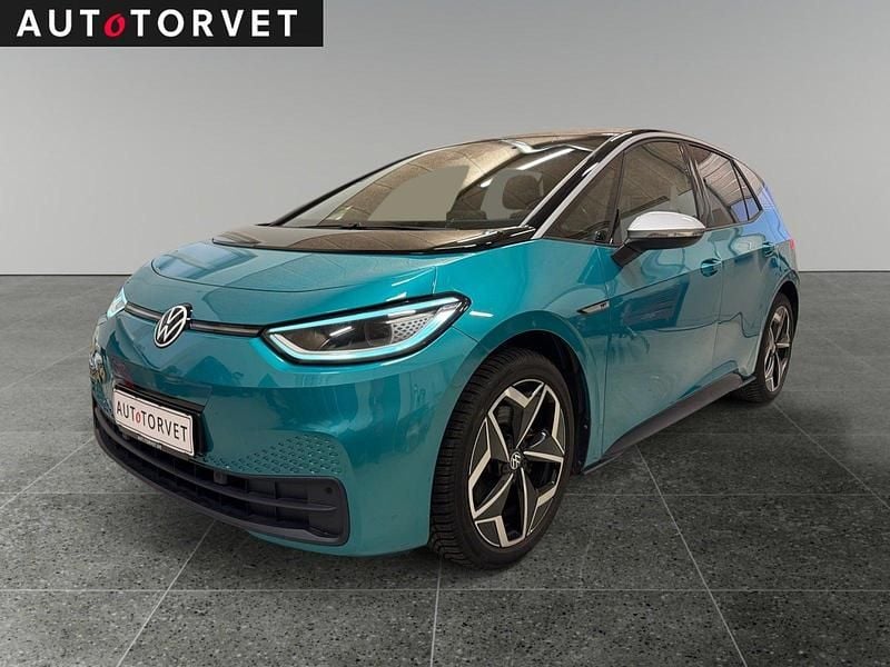 Turkismetal Brugt 2020 VW ID.3 Hatchback | 127.700 kr. (God pris) - Billede 1/4