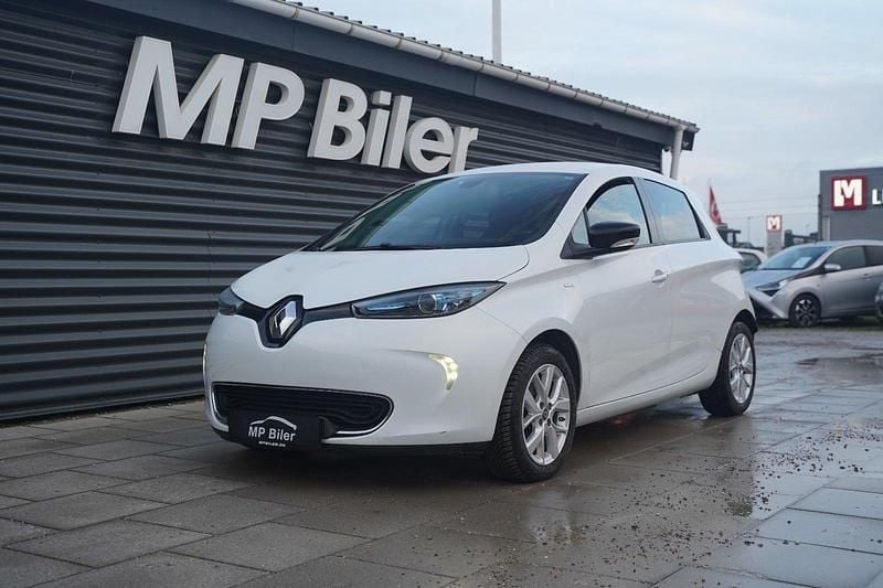 Hvid Brugt 2019 Renault Zoe Intens Hatchback | 99.700 kr. (Fair pris) - Billede 1/4