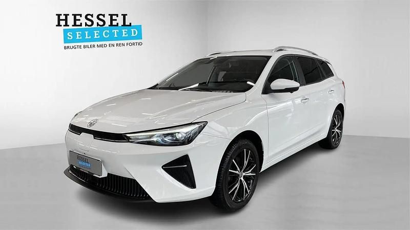 Hvid Brugt 2022 MG MG5 EV Luxury Stationcar | 147.900 kr. (Fair pris) - Billede 1/4