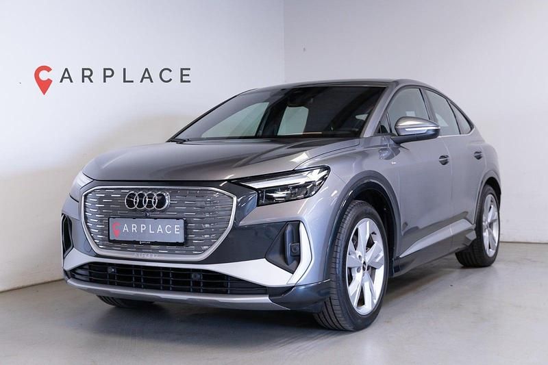 Gråmetal Brugt 2022 Audi Q4 Sportback e-tron S-Line SUV | 299.900 kr. (Super pris) - Billede 1/4