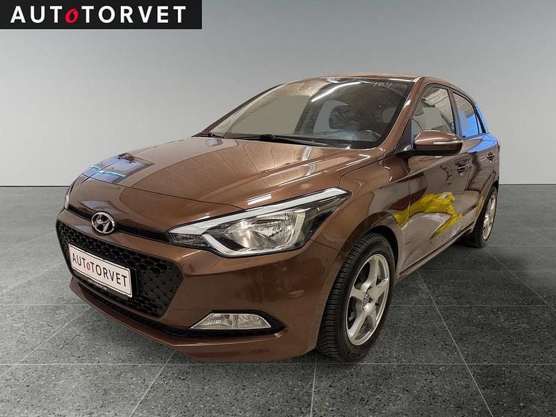 Brunmetal Brugt 2015 Hyundai i20 Trend Hatchback | 64.700 kr. (Fair pris) - Billede 1/4