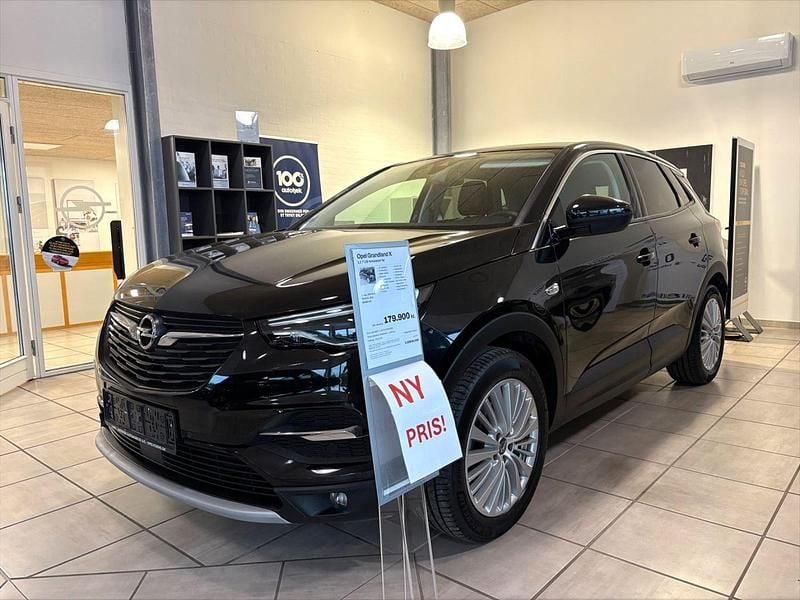 Sort Brugt 2018 Opel Grandland X Innovation SUV | 179.900 kr. - Billede 1/4