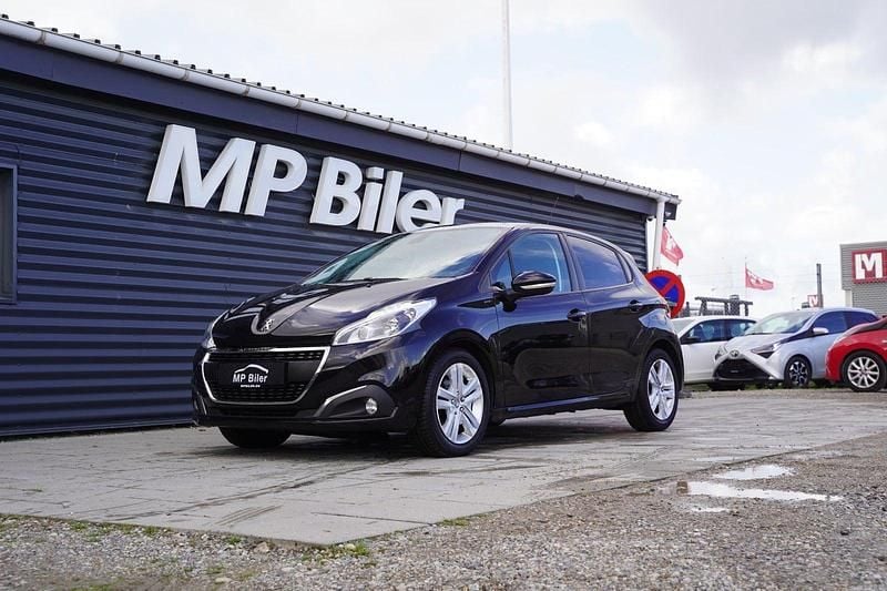 Sort Brugt 2019 Peugeot 208 Signature Sky Hatchback | 94.900 kr. (Fair pris) - Billede 1/4