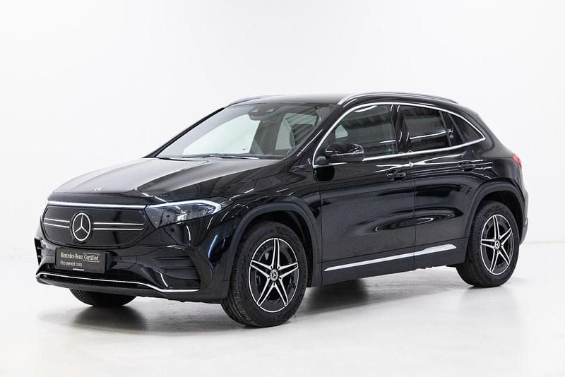 Farve: sortmetal Brugt 2022 Mercedes EQA250 AMG line SUV | 264.900 kr. (God pris) - Billede 1/4