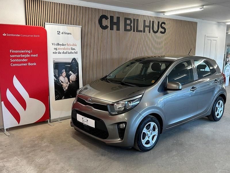 Gråmetal Brugt 2017 Kia Picanto Advance Hatchback | 64.500 kr. (God pris) - Billede 1/4