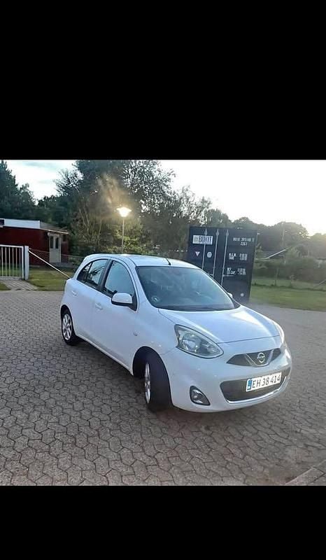 Hvid Brugt 2013 Nissan Micra MPV | 32.799 kr. (Fair pris) - Billede 1/4