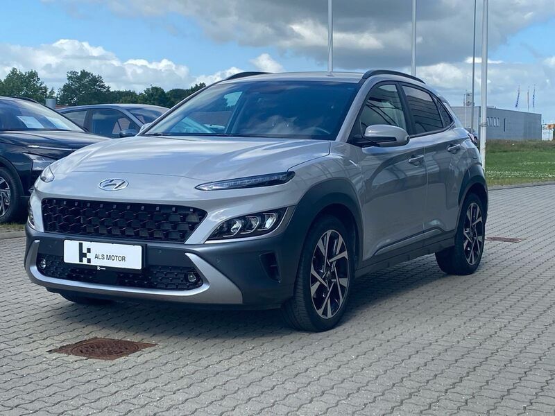 Grå Brugt 2022 Hyundai Kona Advanced SUV | 177.900 kr. (Fair pris) - Billede 1/4