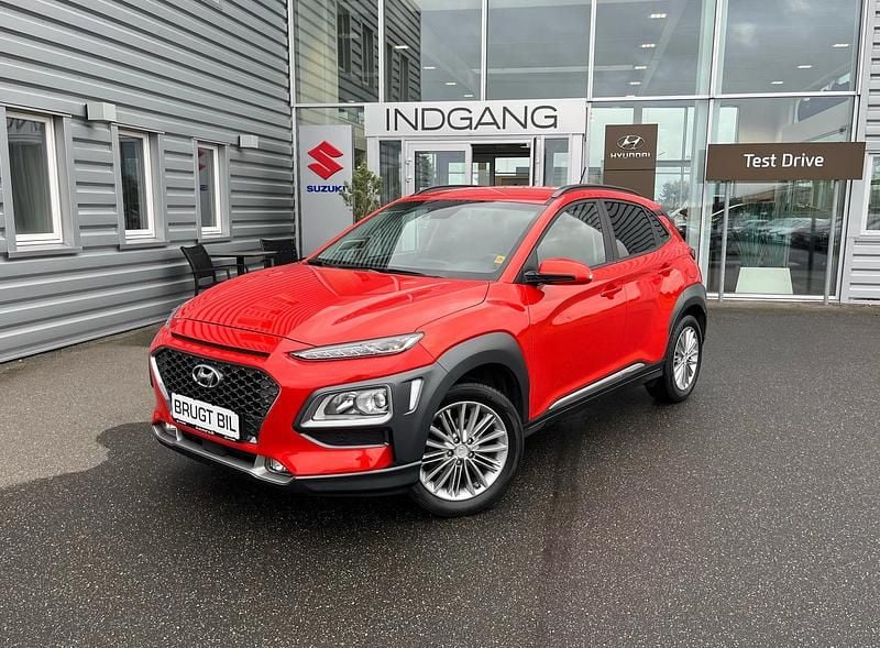 Tangerine comet Brugt 2020 Hyundai Kona Trend SUV | 129.900 kr. (Fair pris) - Billede 1/4