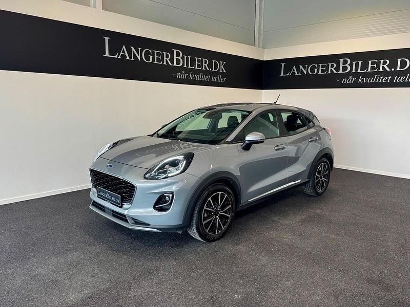 Grå Brugt 2021 Ford Puma Titanium | 179.500 kr. (Lidt for dyr) - Billede 1/4